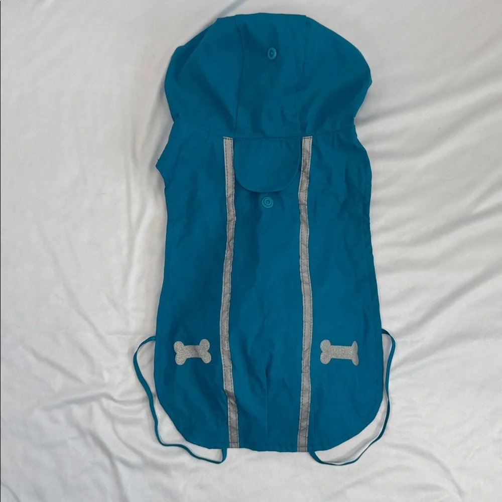Top Paw - Teal Dog Hooded Rain Jacket - NWOT - Picture 1 of 5
